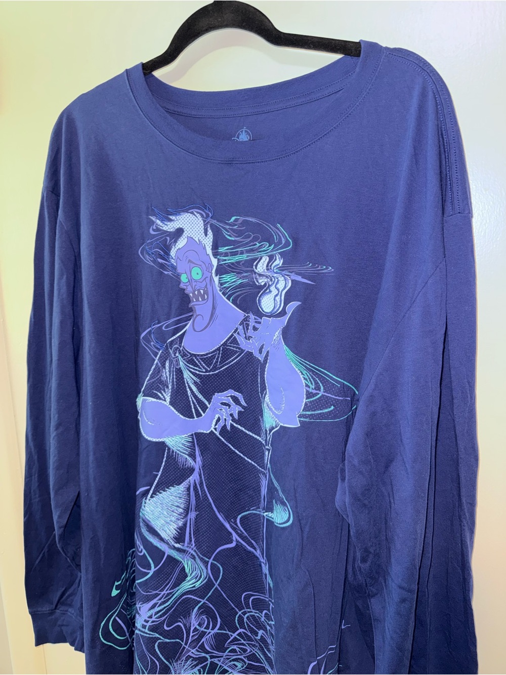Disney Hercules - Hades Navy Graphic Long-Sleeve Shirt - Picture 2 of 3